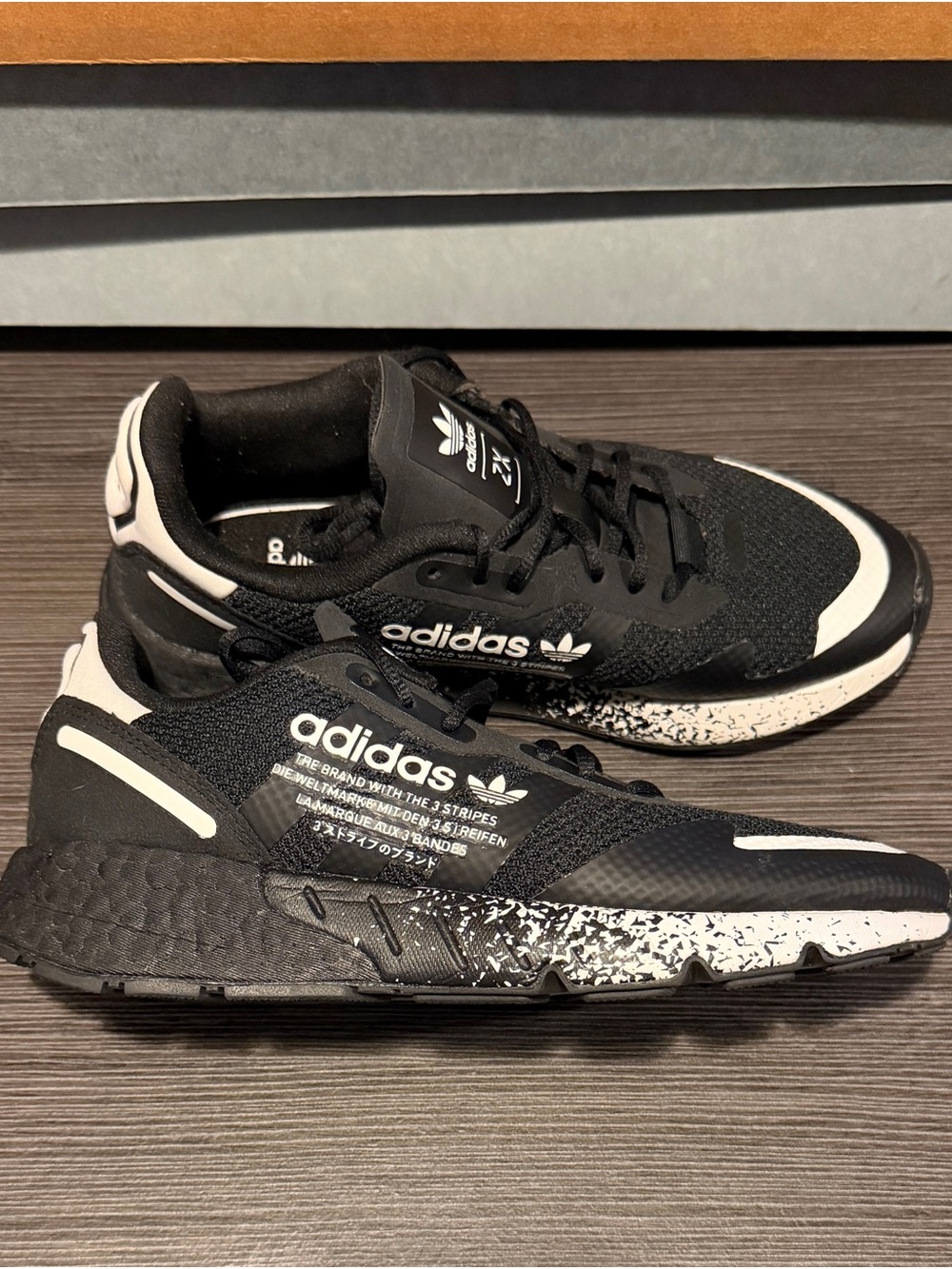 Adidas ZX 1K Boost J Size 6/7 Ortholite